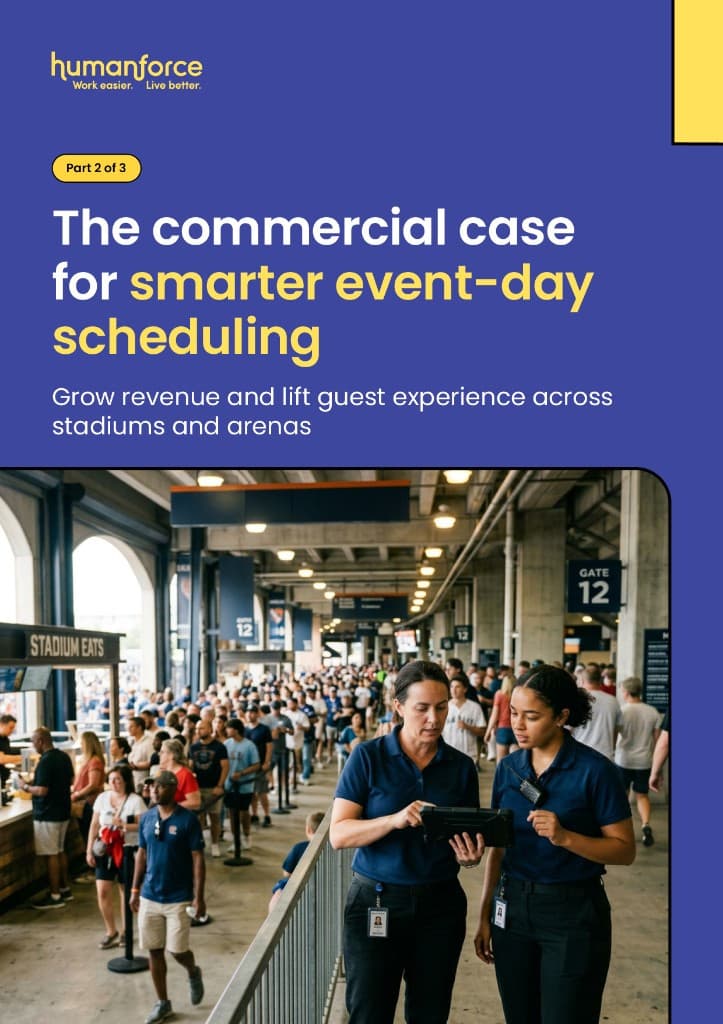 The commercial case for smarter event-day scheduling