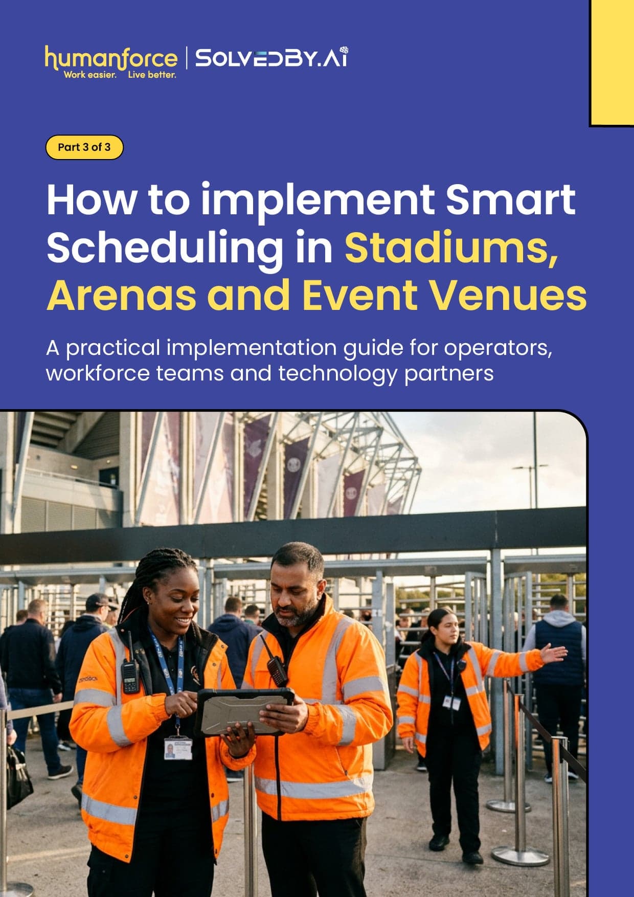 How to implement Smart Scheduling in Stadiums, Arenas and Event Venues