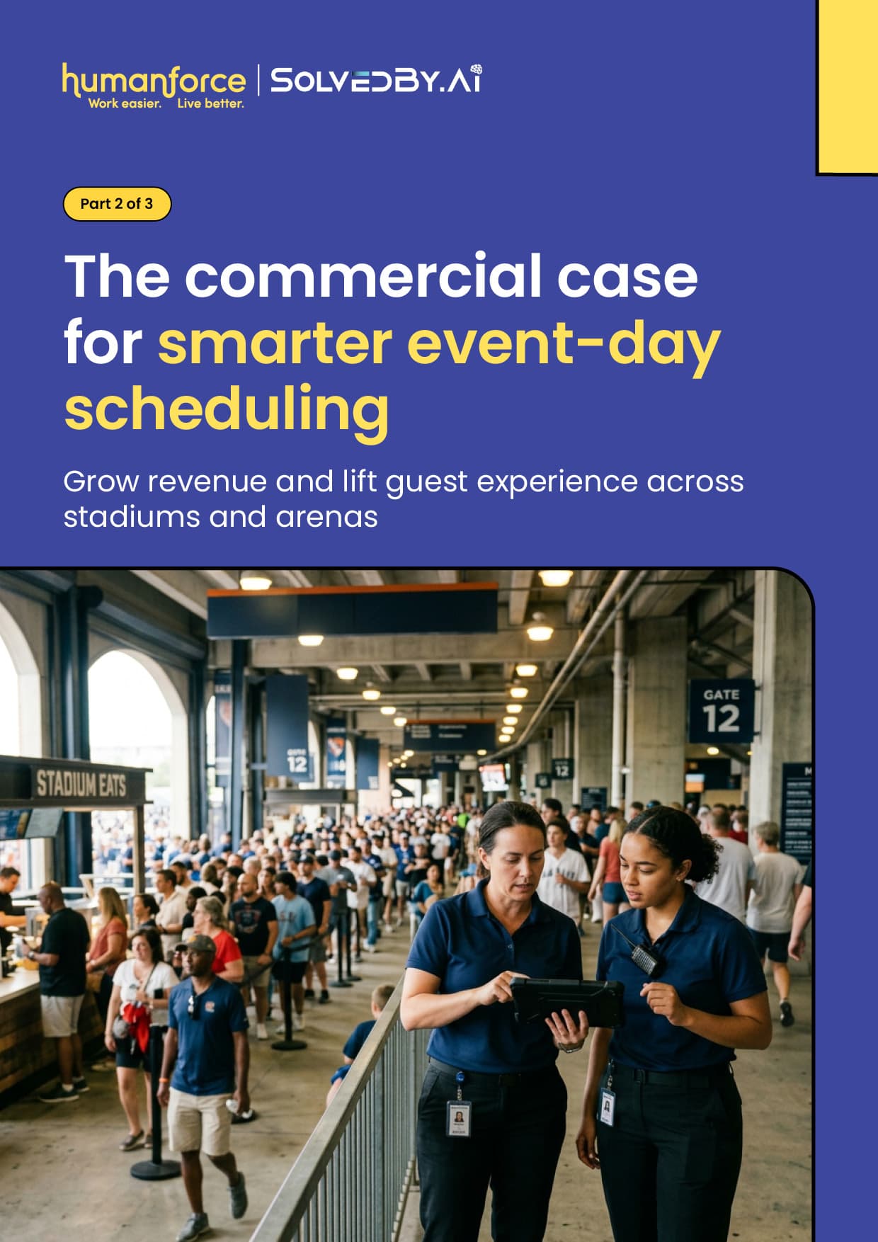 The commercial case for smarter event-day scheduling